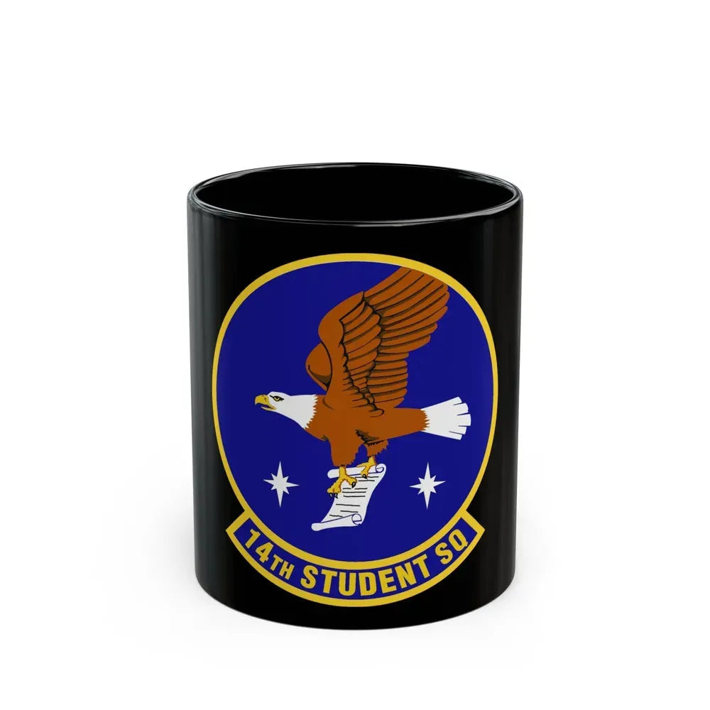 14th Student Squadron (U.S. Air Force) Black Coffee Mug 11oz - Go Mug Yourself