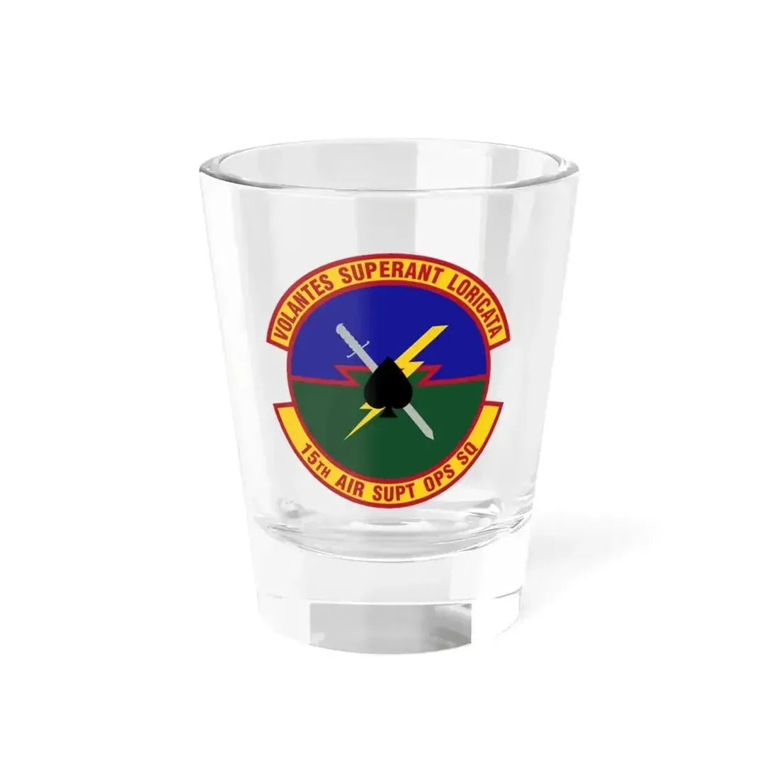 15 Air Support Operations Squadron ACC (U.S. Air Force) Shot Glass 1.5oz 1.5oz - Go Mug Yourself
