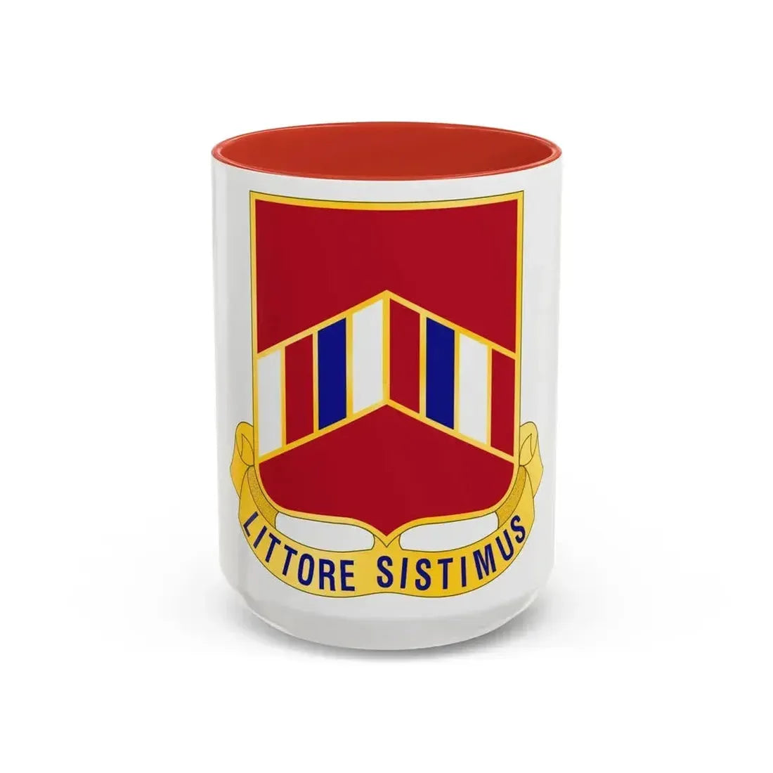 15 Coast Artillery Regiment (U.S. Army) Accent Coffee Mug 15oz Red - Go Mug Yourself