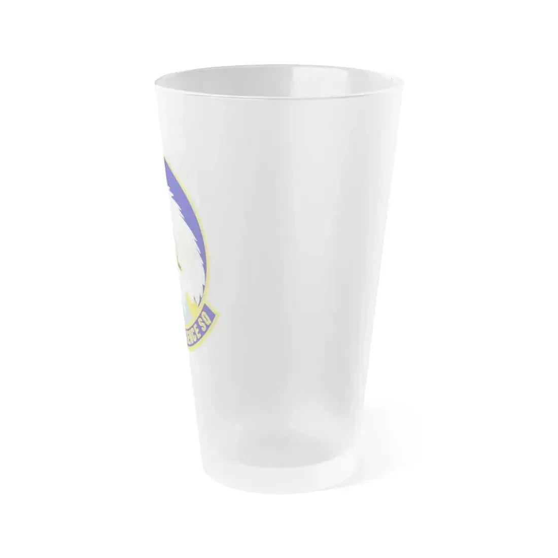 15 Intelligence Squadron ACC (U.S. Air Force) Frosted Pint Glass 16oz - Go Mug Yourself