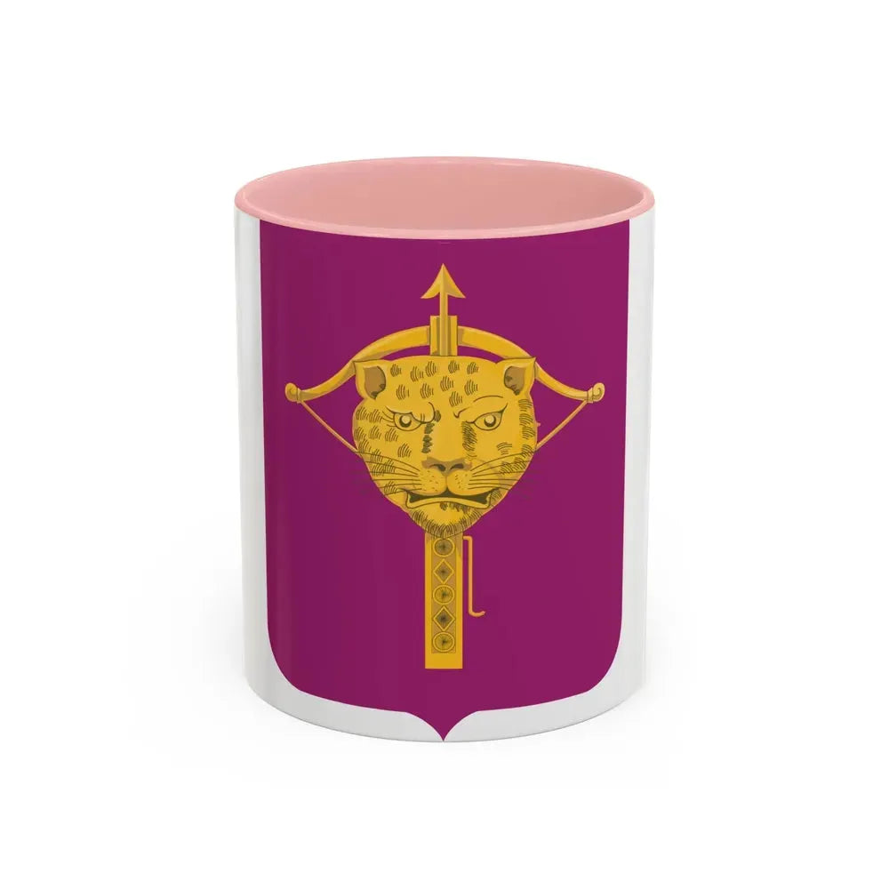 15 Ordnance Battalion 2 (U.S. Army) Accent Coffee Mug 11oz Pink - Go Mug Yourself