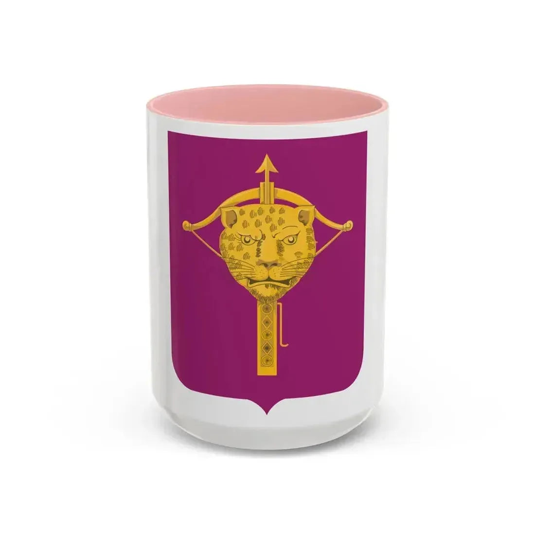 15 Ordnance Battalion 2 (U.S. Army) Accent Coffee Mug 15oz Pink - Go Mug Yourself