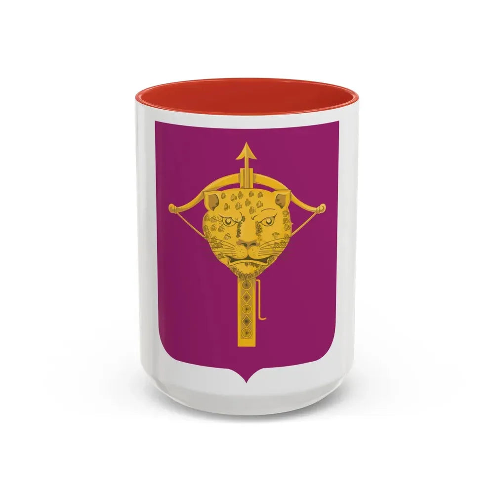 15 Ordnance Battalion 2 (U.S. Army) Accent Coffee Mug 15oz Red - Go Mug Yourself