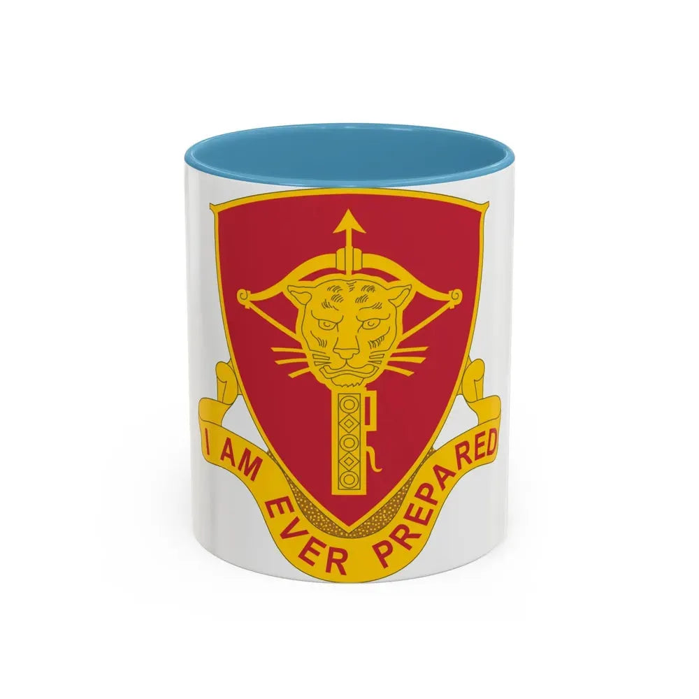 15 Ordnance Battalion (U.S. Army) Accent Coffee Mug 11oz Light Blue - Go Mug Yourself