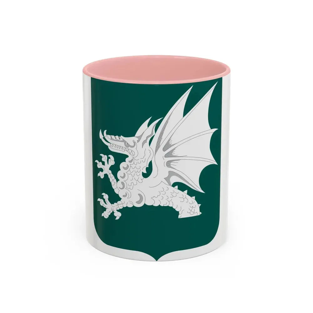15 Transportation Battalion 2 (U.S. Army) Accent Coffee Mug 11oz Pink - Go Mug Yourself