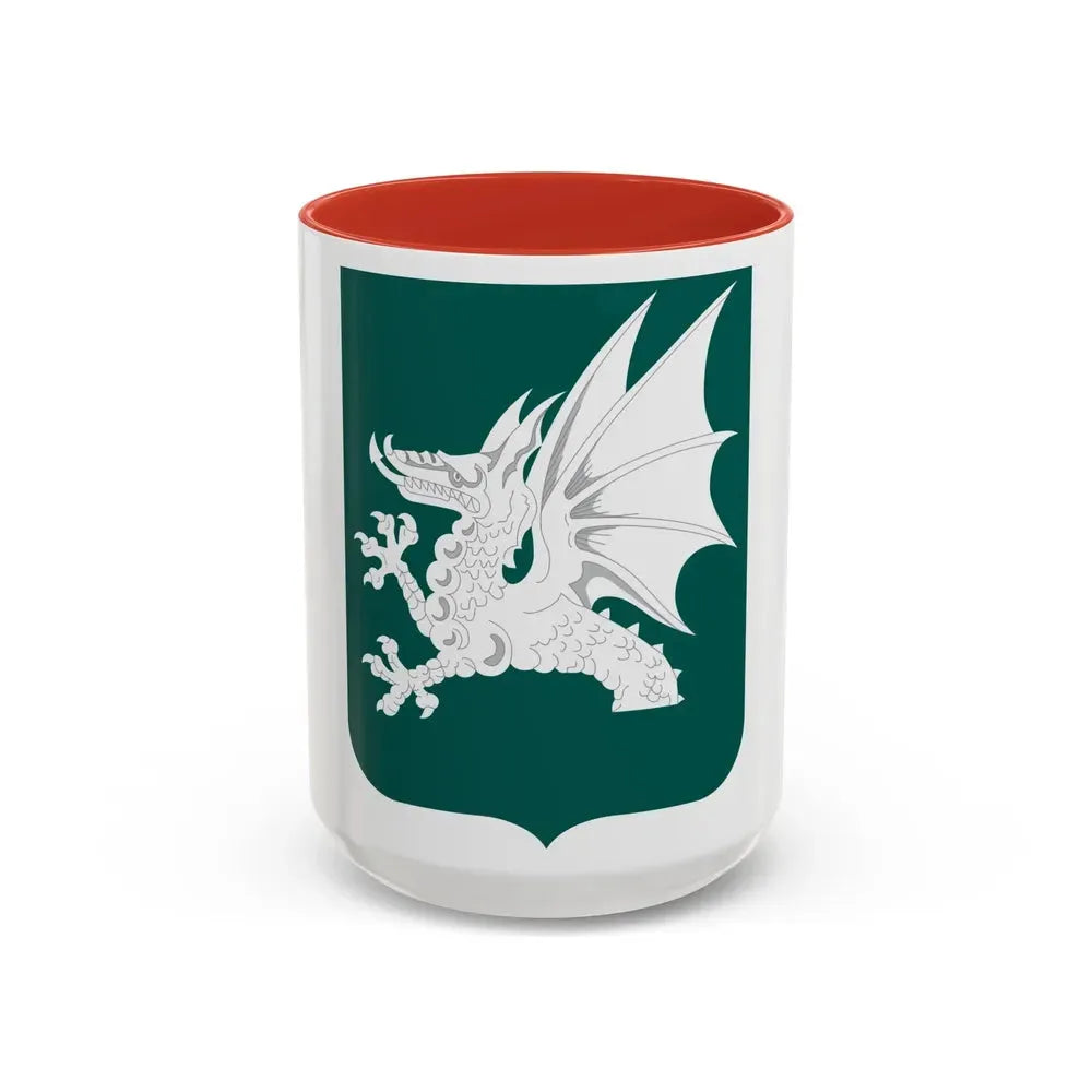 15 Transportation Battalion 2 (U.S. Army) Accent Coffee Mug 15oz Red - Go Mug Yourself