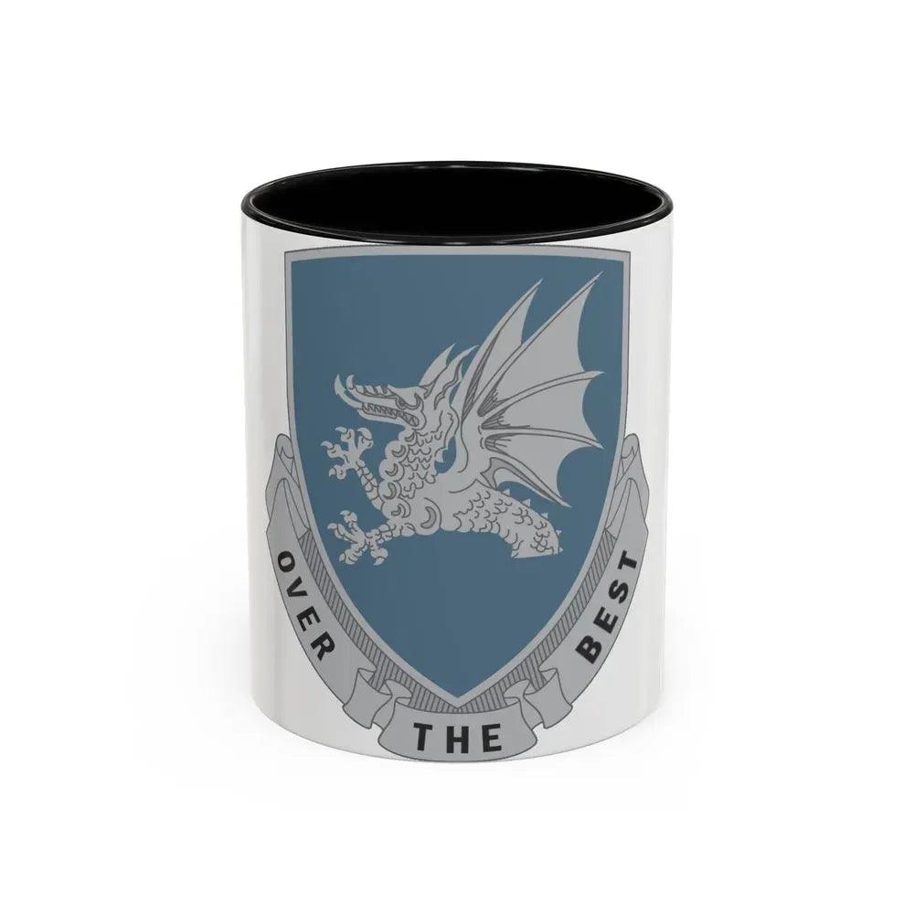 15 Transportation Battalion (U.S. Army) Accent Coffee Mug 11oz Black - Go Mug Yourself
