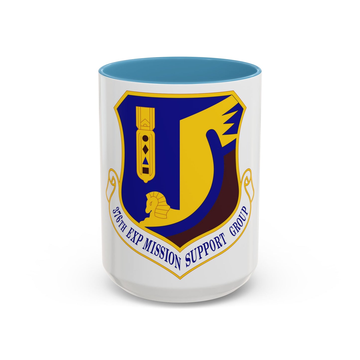 376th Expeditionary Mission Support Group (U.S. Air Force) Accent Coffee Mug