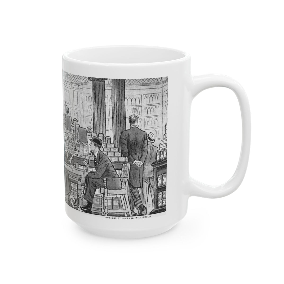 Fancy Town (2) - White Coffee Mug
