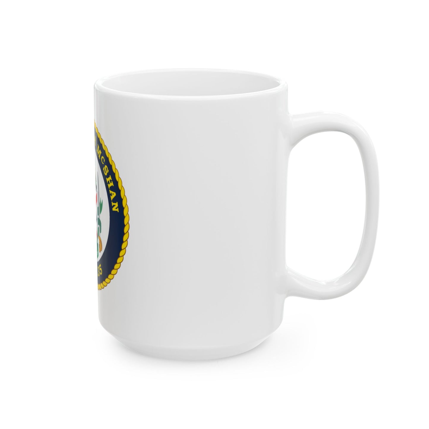 USCGC ANGELA McSHAN WPC 1135 (U.S. Coast Guard) White Coffee Mug