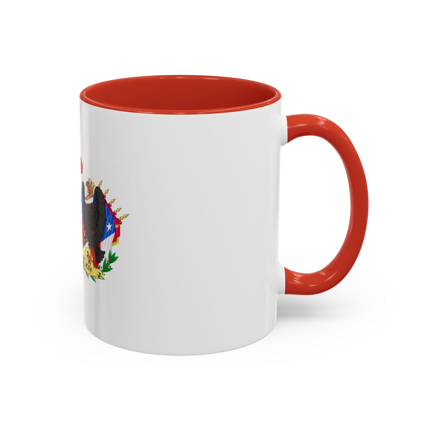Greater Coat of Arms of Chile (1834-1920) - Accent Coffee Mug