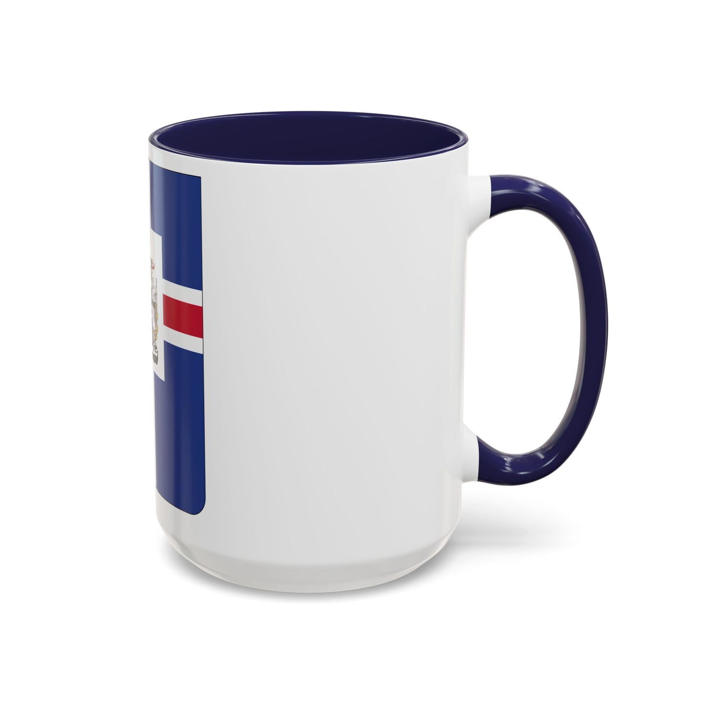 Coat of arms of the President of Iceland - Accent Coffee Mug