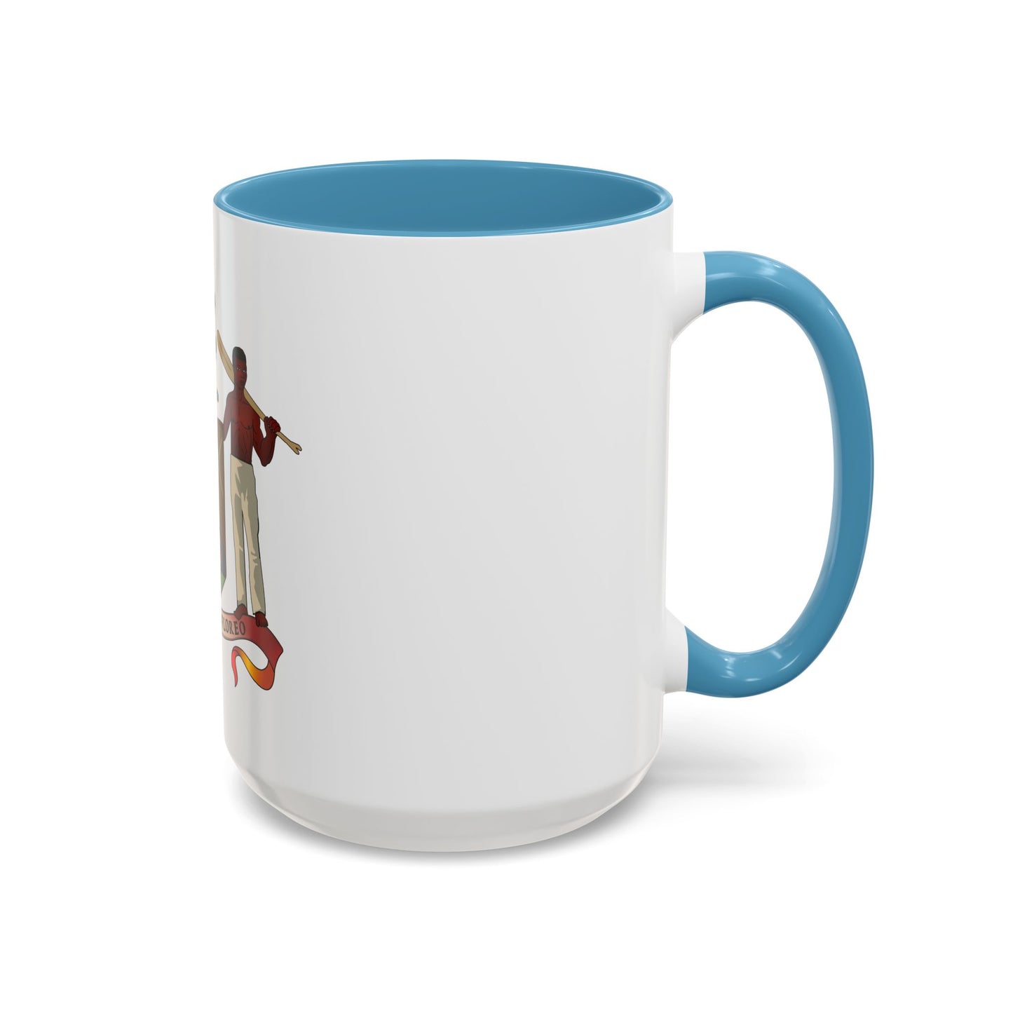 Coat of arms of British Honduras (1907-1967) - Accent Coffee Mug