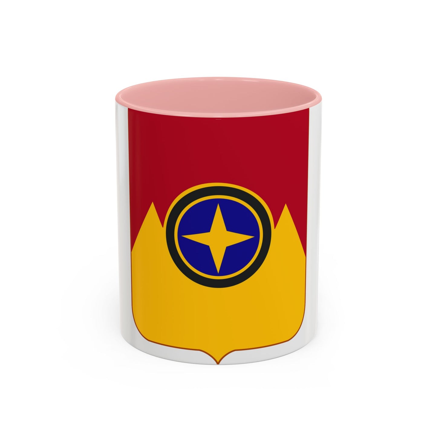 607th Armored Field Artillery Battalion v2 (U.S. Army) Accent Coffee Mug