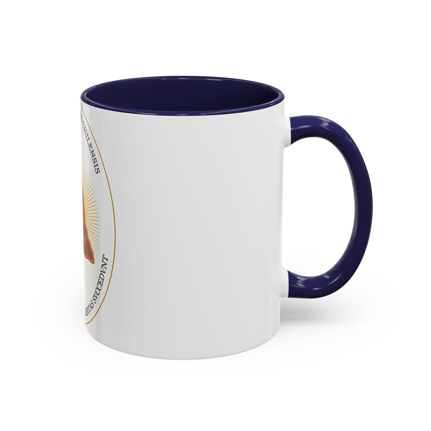 Reverse of the Coat of Arms of Chile (1812-1814) - Accent Coffee Mug