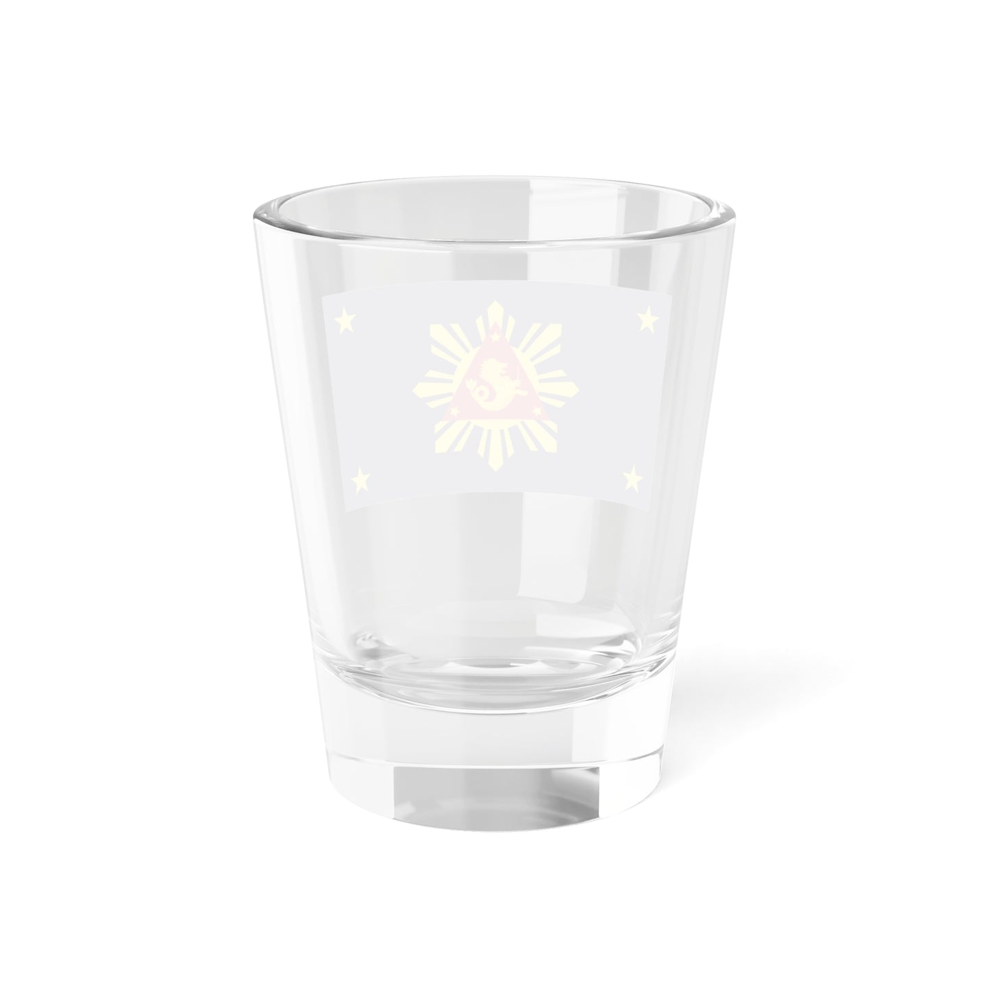 Flag of the President of the Philippines 1948-1951 (Philippines) Shot Glass 1.5oz