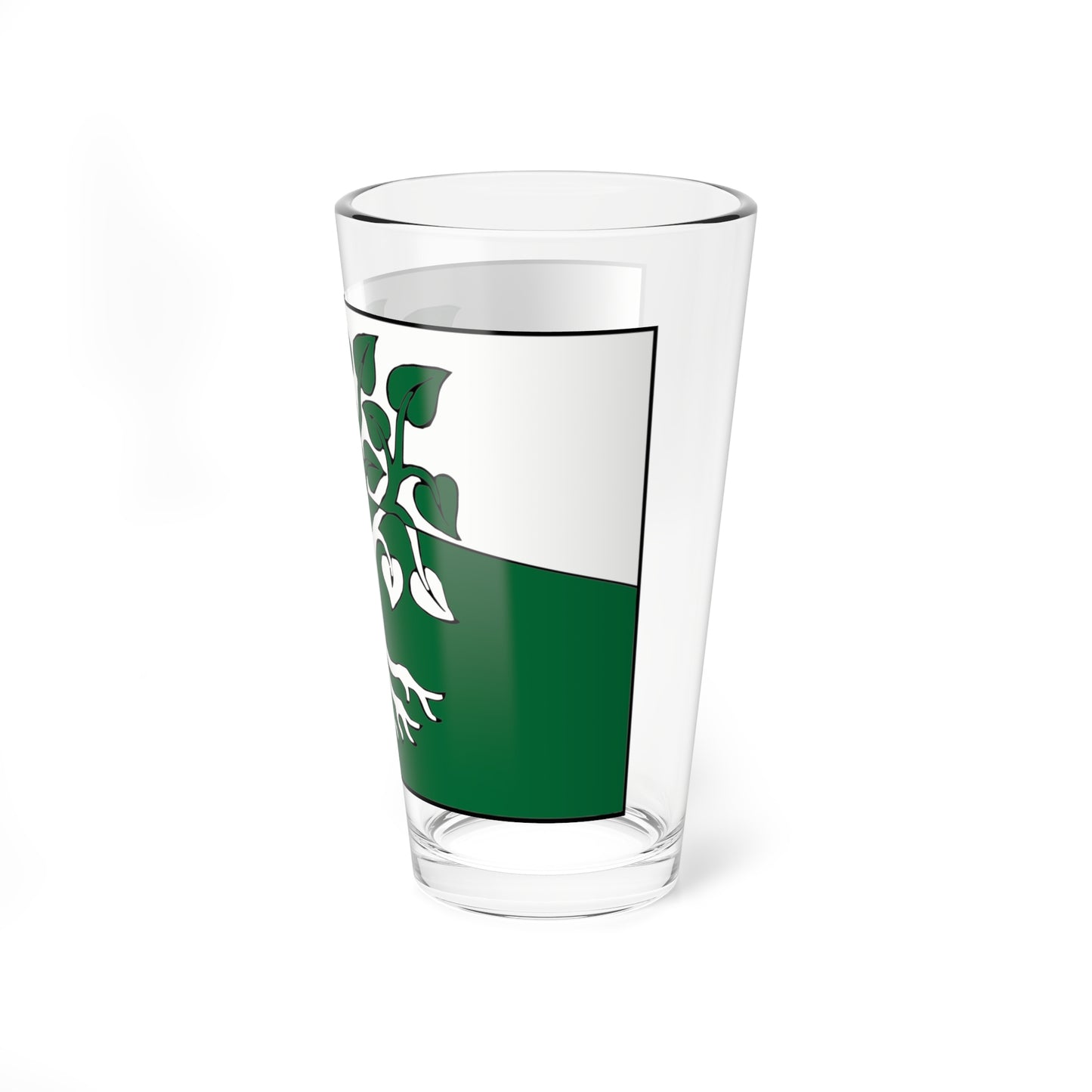Flag Shcheglovo Leningrad oblast (Russia) Pint Glass 16oz