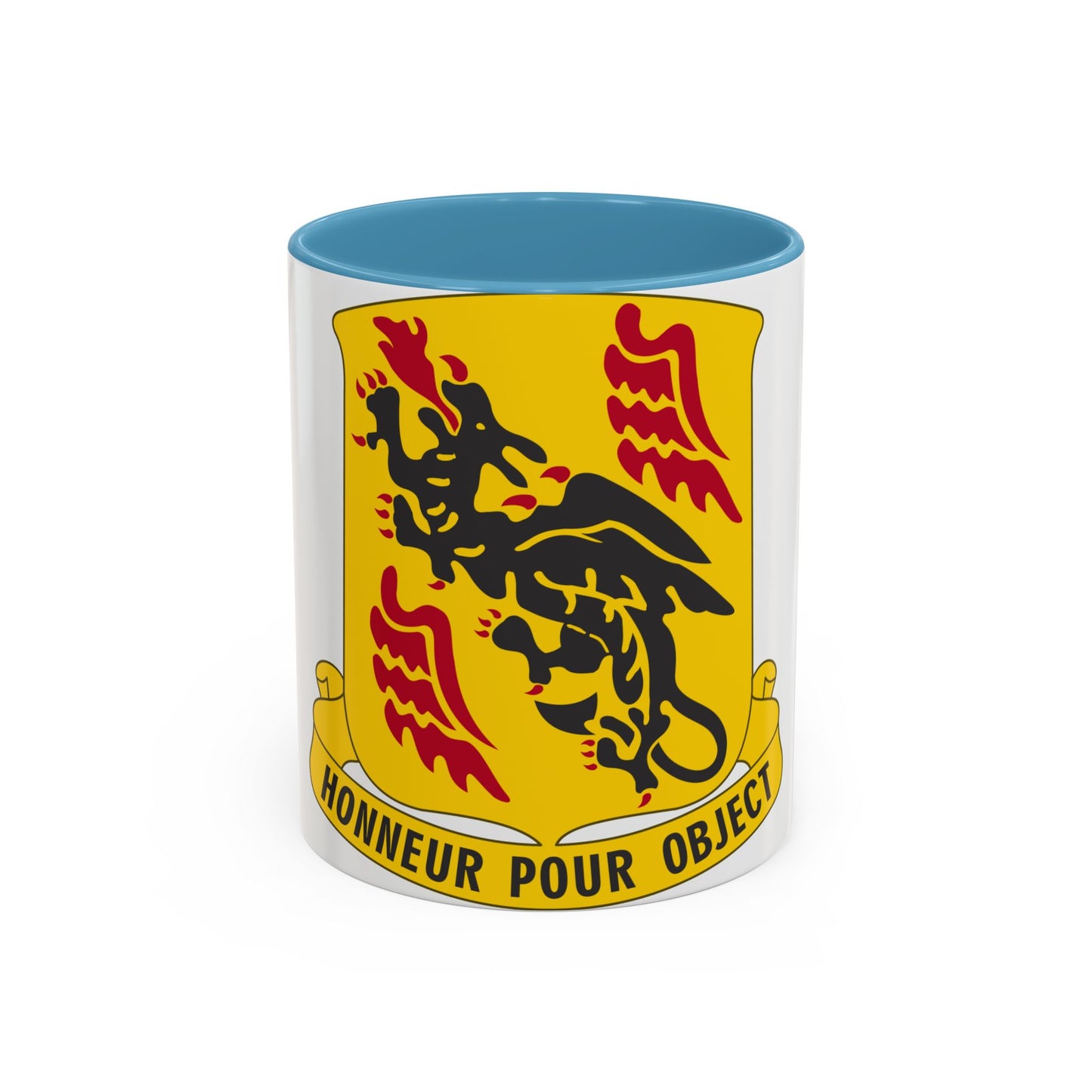 81 Airborne Antiaircraft Artillery Battalion (U.S. Army) Accent Coffee Mug