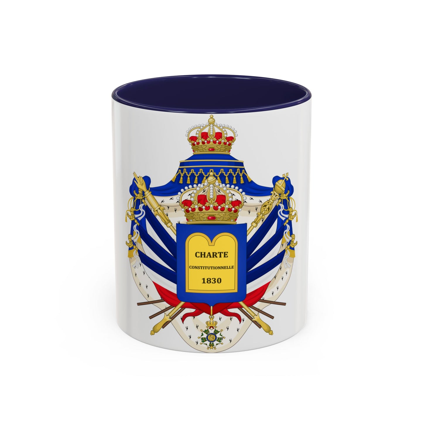 Coat of Arms of the July Monarchy (1831-48) - Accent Coffee Mug