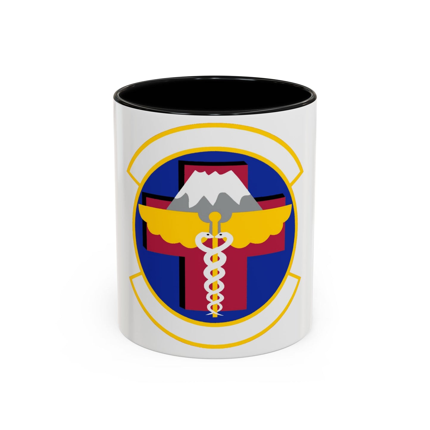 374 Healthcare Operations Squadron (U.S. Air Force) Accent Coffee Mug