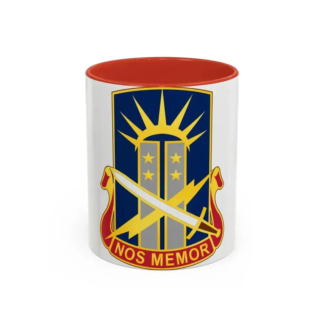 151 Information Operations Group (U.S. Army) Accent Coffee Mug 11oz Red - Go Mug Yourself