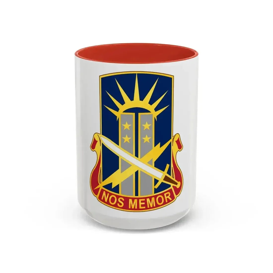 151 Information Operations Group (U.S. Army) Accent Coffee Mug 15oz Red - Go Mug Yourself