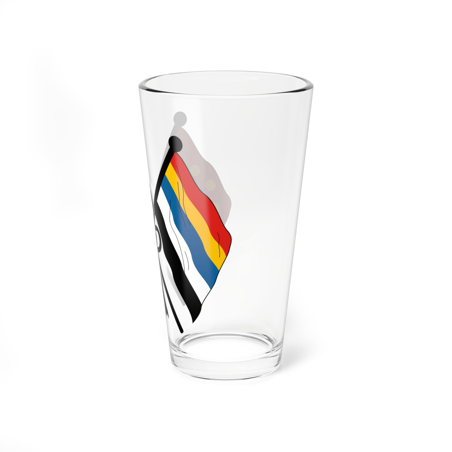 Unofficial emblem of the Republic of China 1912 (China) (Coat of Arms) Pint Glass 16oz