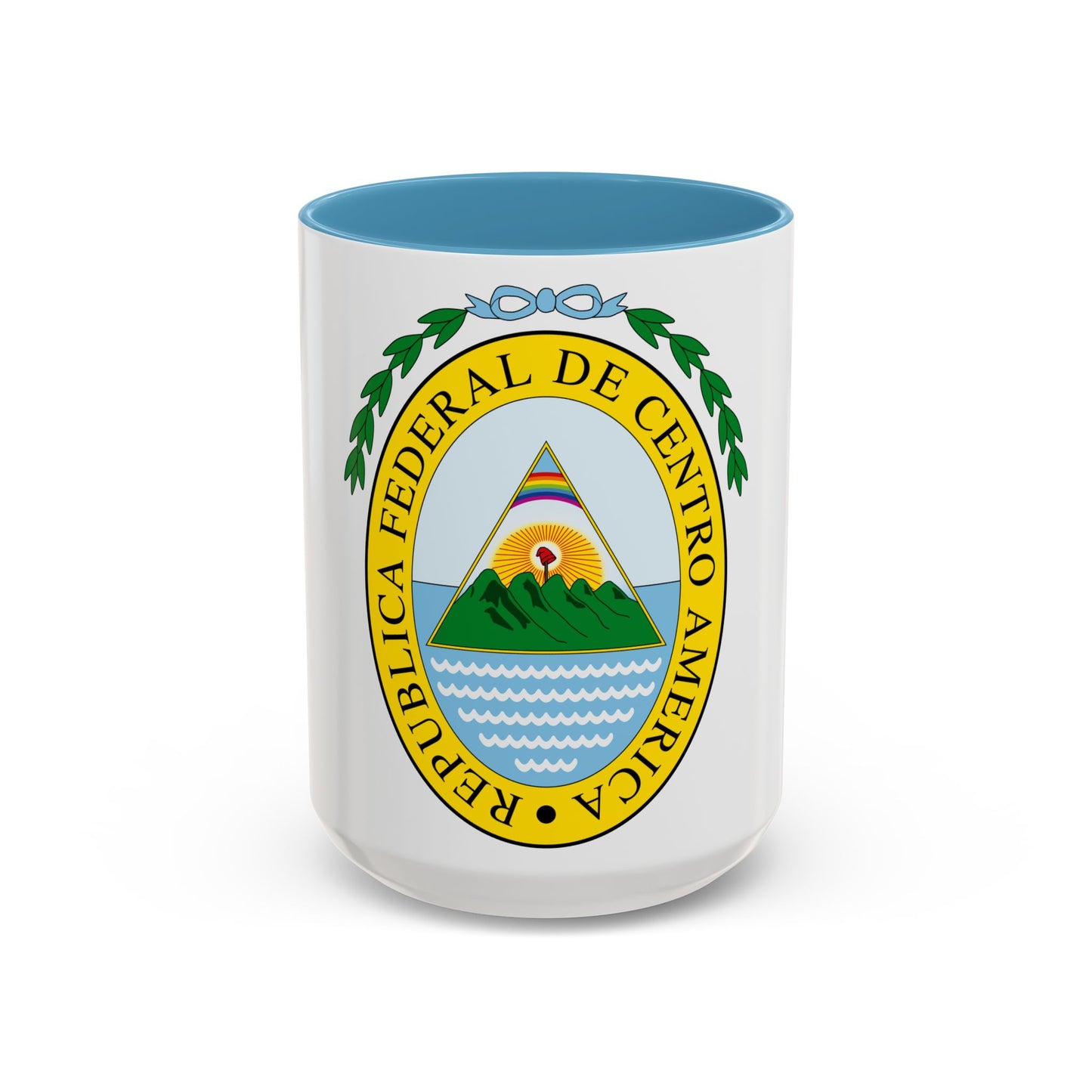 Coat of arms of the Federal Republic of Central America - Accent Coffee Mug
