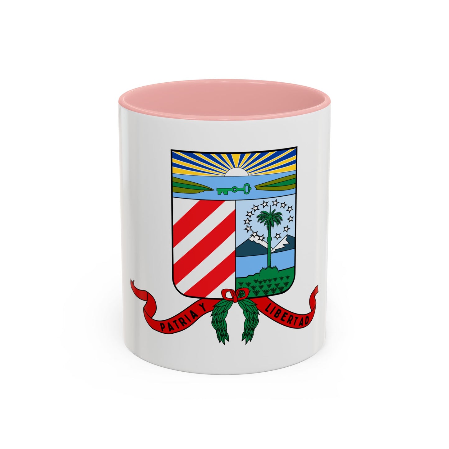 Coat of arms of the Cuban Filibuster Movement - Accent Coffee Mug