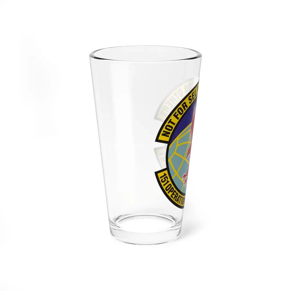 151st Operations Support Flight (U.S. Air Force) Pint Glass 16oz - Go Mug Yourself