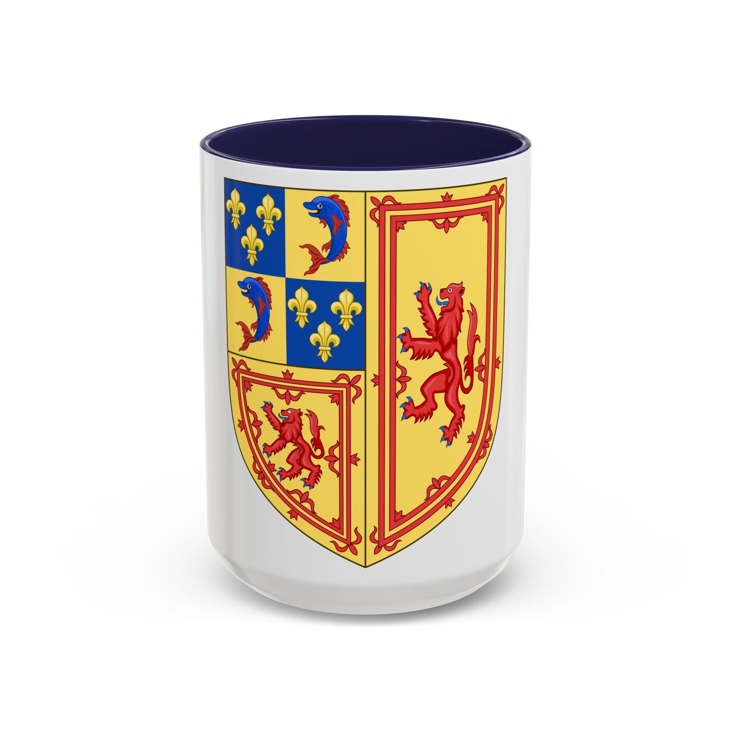 Royal Arms of the Kingdom of Scotland (1558-1559) - Accent Coffee Mug