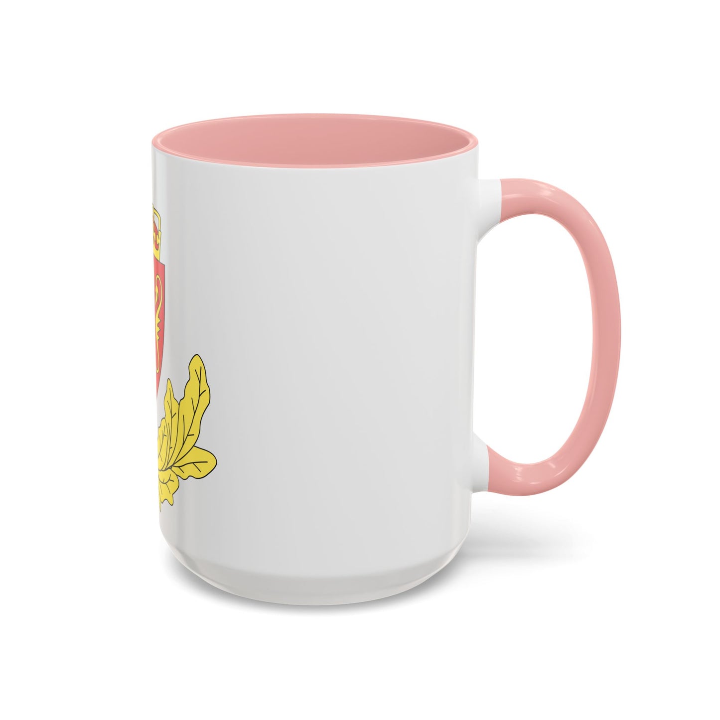 Coat of arms of the Norwegian Border Police - Accent Coffee Mug