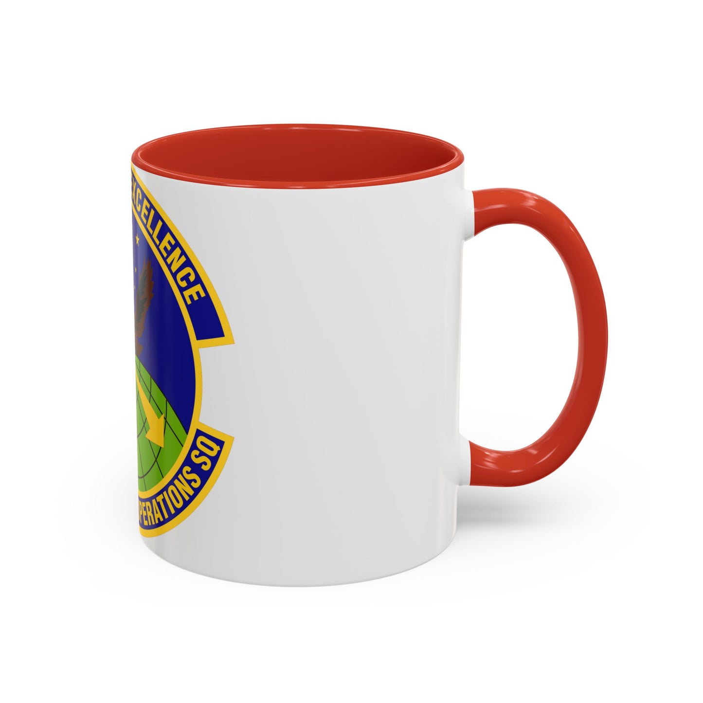 3d Maintenance Operations Squadron (U.S. Air Force) Accent Coffee Mug