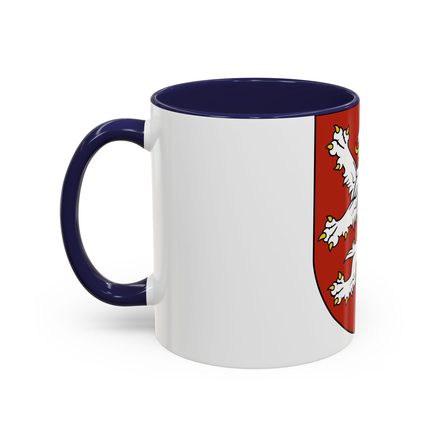 Small coat of arms of the Czech Republic - Accent Coffee Mug
