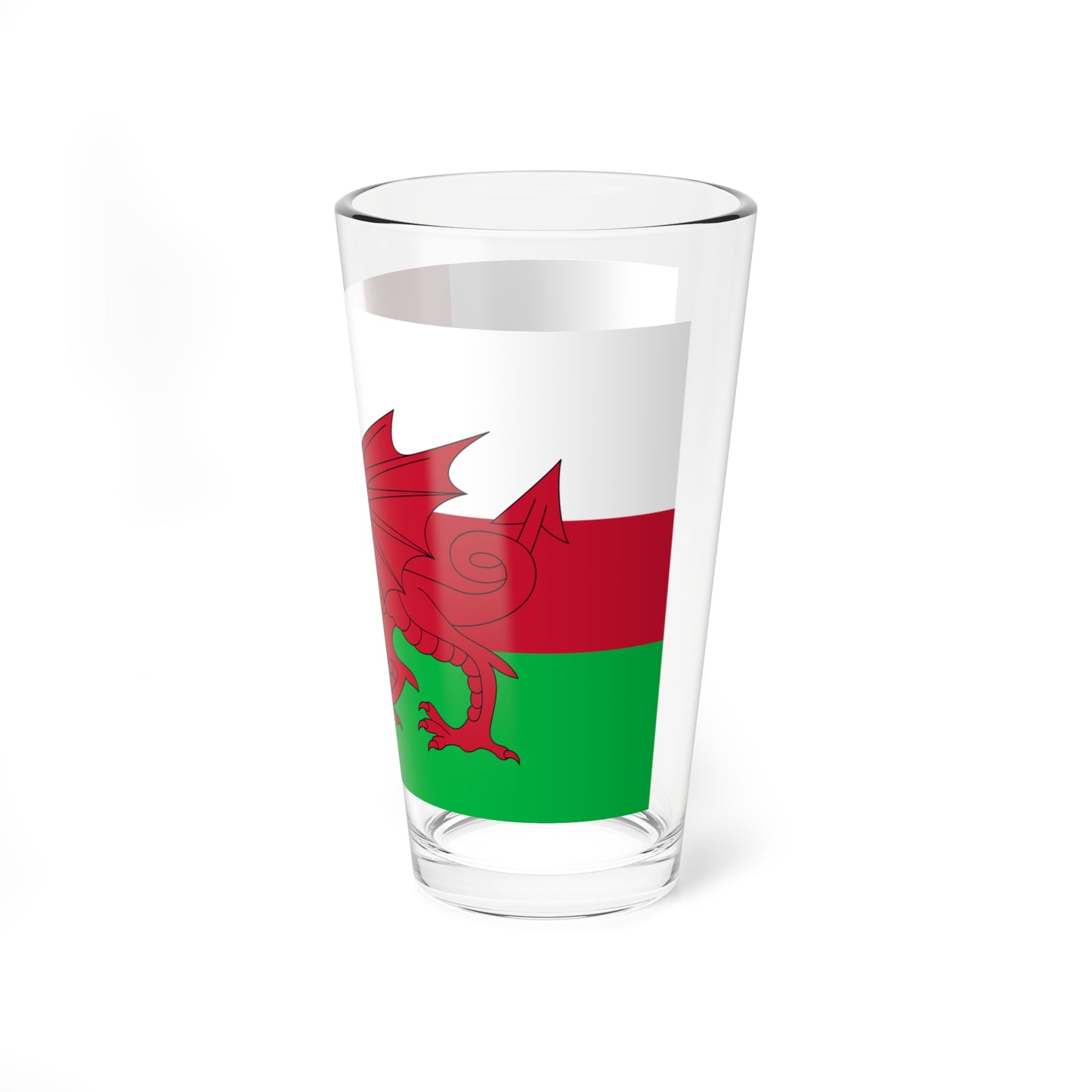 Wales Nordic flag proposal (United Kingdom) Pint Glass 16oz