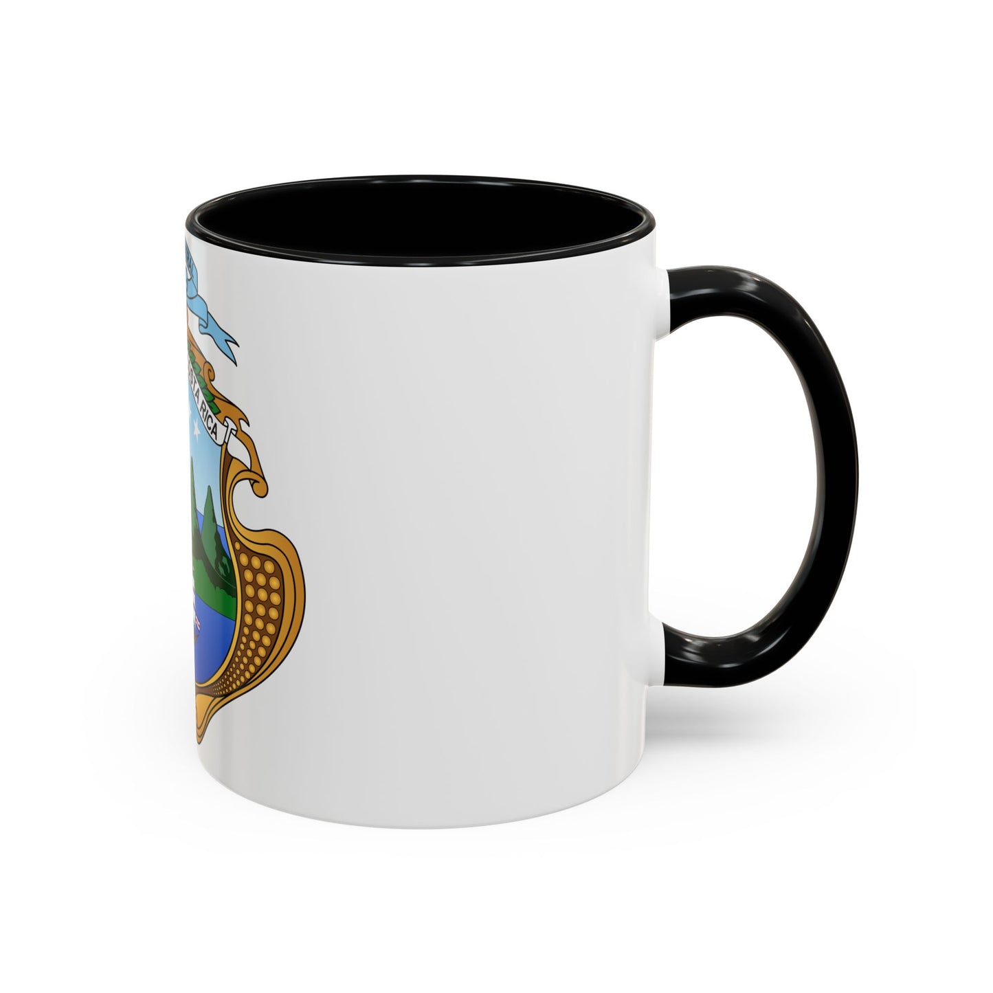 Coat of arms of Costa Rica (1906-1964) - Accent Coffee Mug