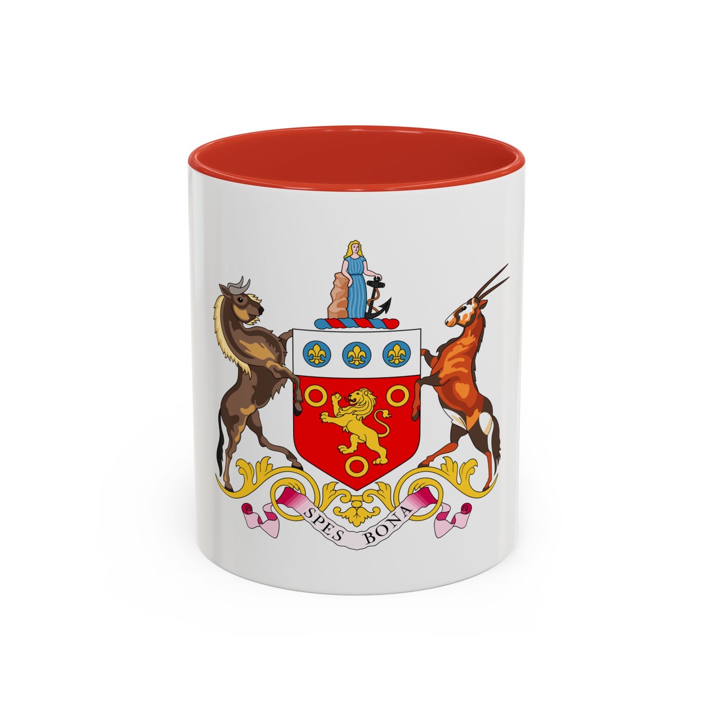 Coat of arms of the Cape Colony 1876-1994 - Accent Coffee Mug
