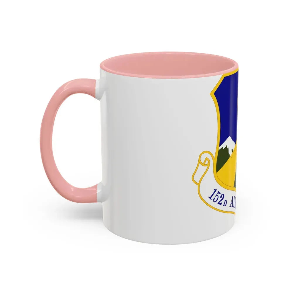 152d Airlift Wing (U.S. Air Force) Accent Coffee Mug - Go Mug Yourself