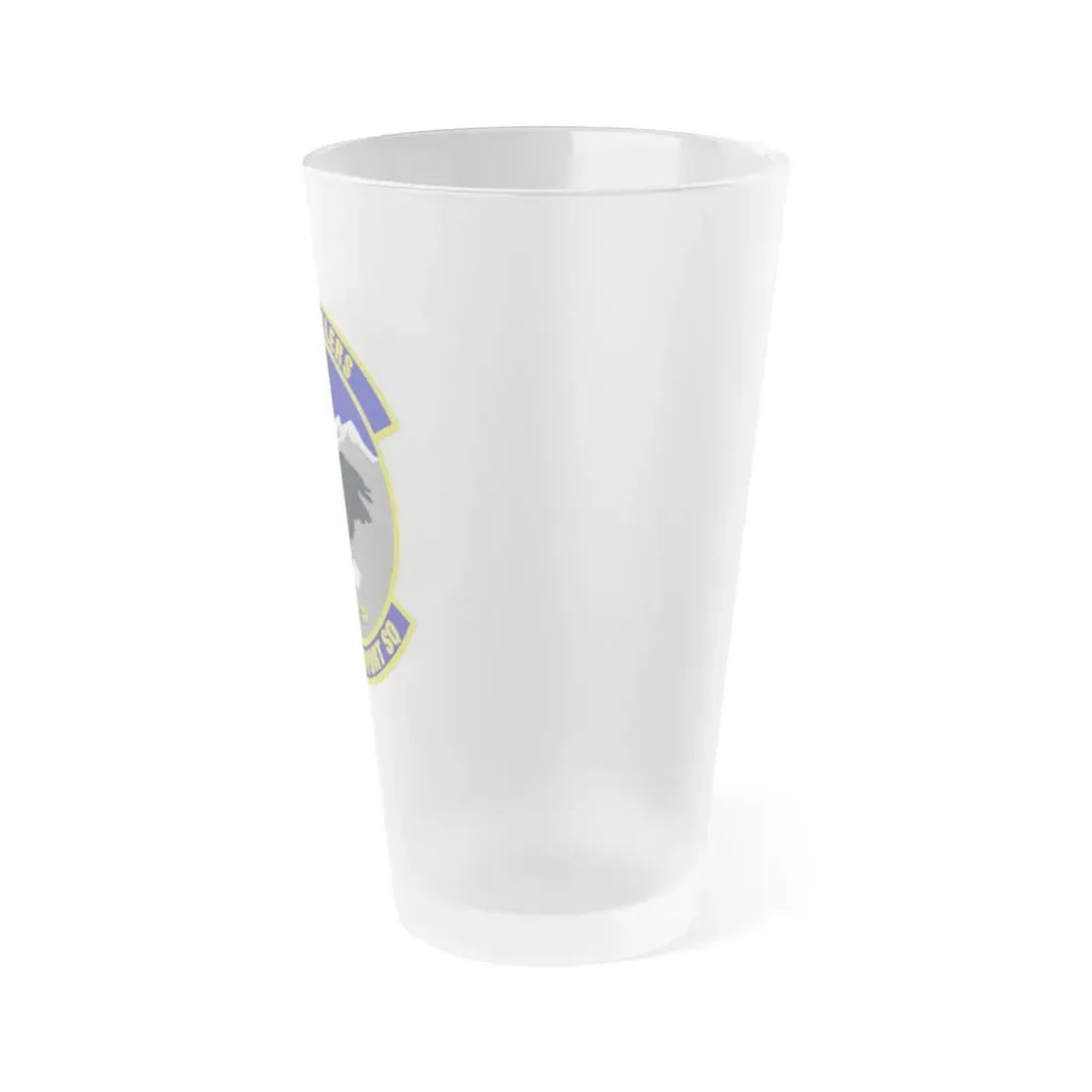 152d Operations Support Squadron (U.S. Air Force) Frosted Pint Glass 16oz - Go Mug Yourself