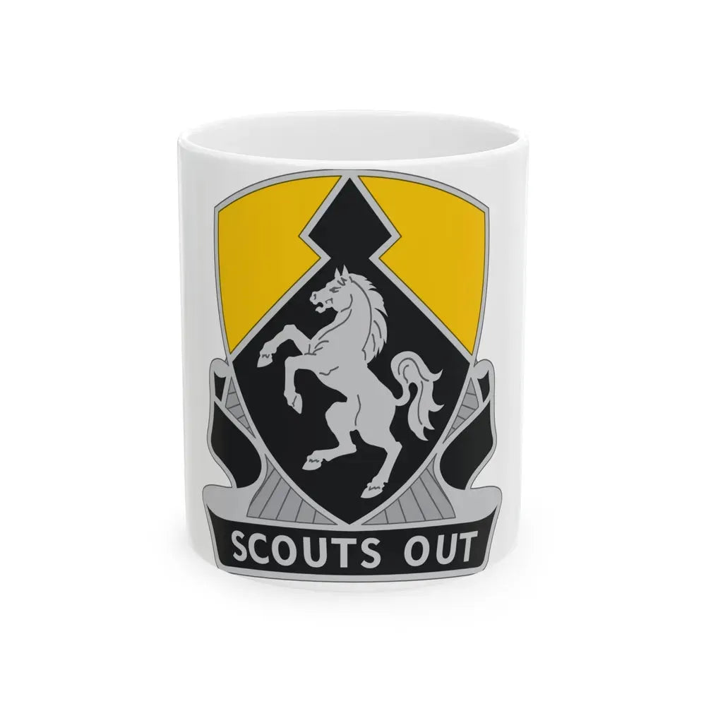 153 Cavalry Regiment (U.S. Army) White Coffee Mug 11oz - Go Mug Yourself