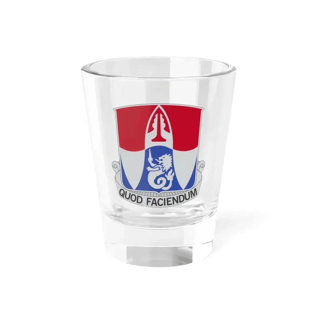 153 Engineer Battalion (U.S. Army) Shot Glass 1.5oz 1.5oz - Go Mug Yourself