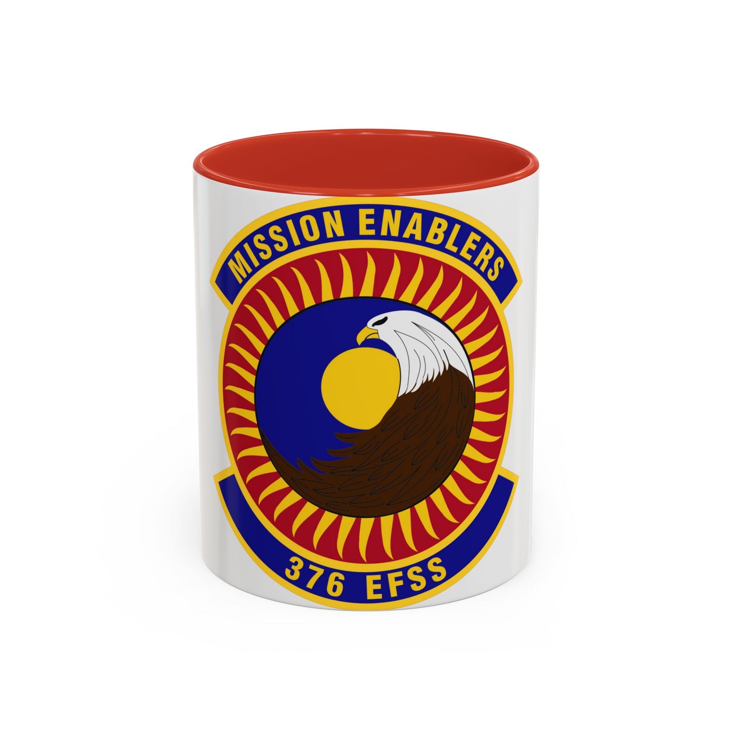 376th Expeditionary Force Support Squadron (U.S. Air Force) Accent Coffee Mug