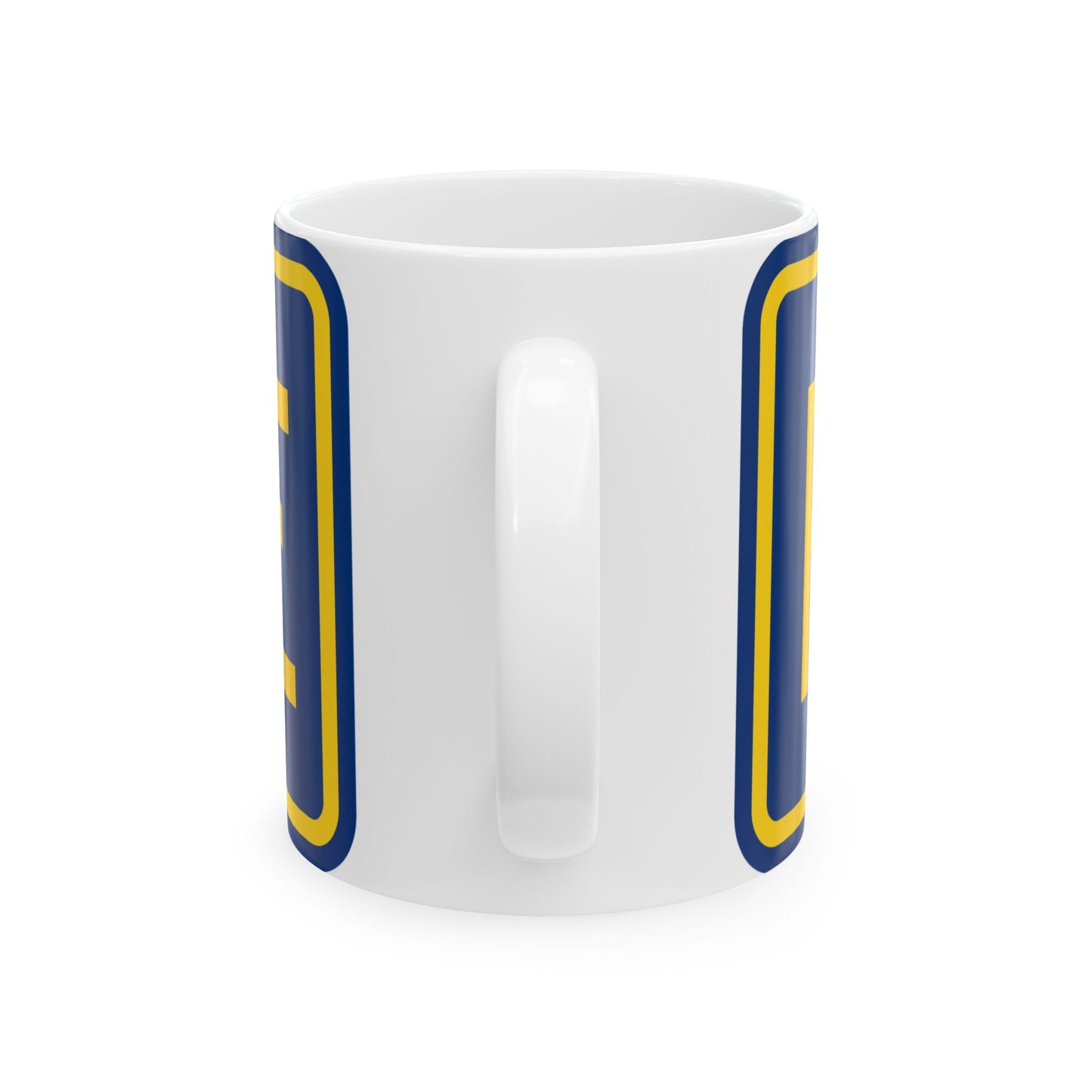 Toll plate county es (Puerto Rico) (Road Sign) White Coffee Mug