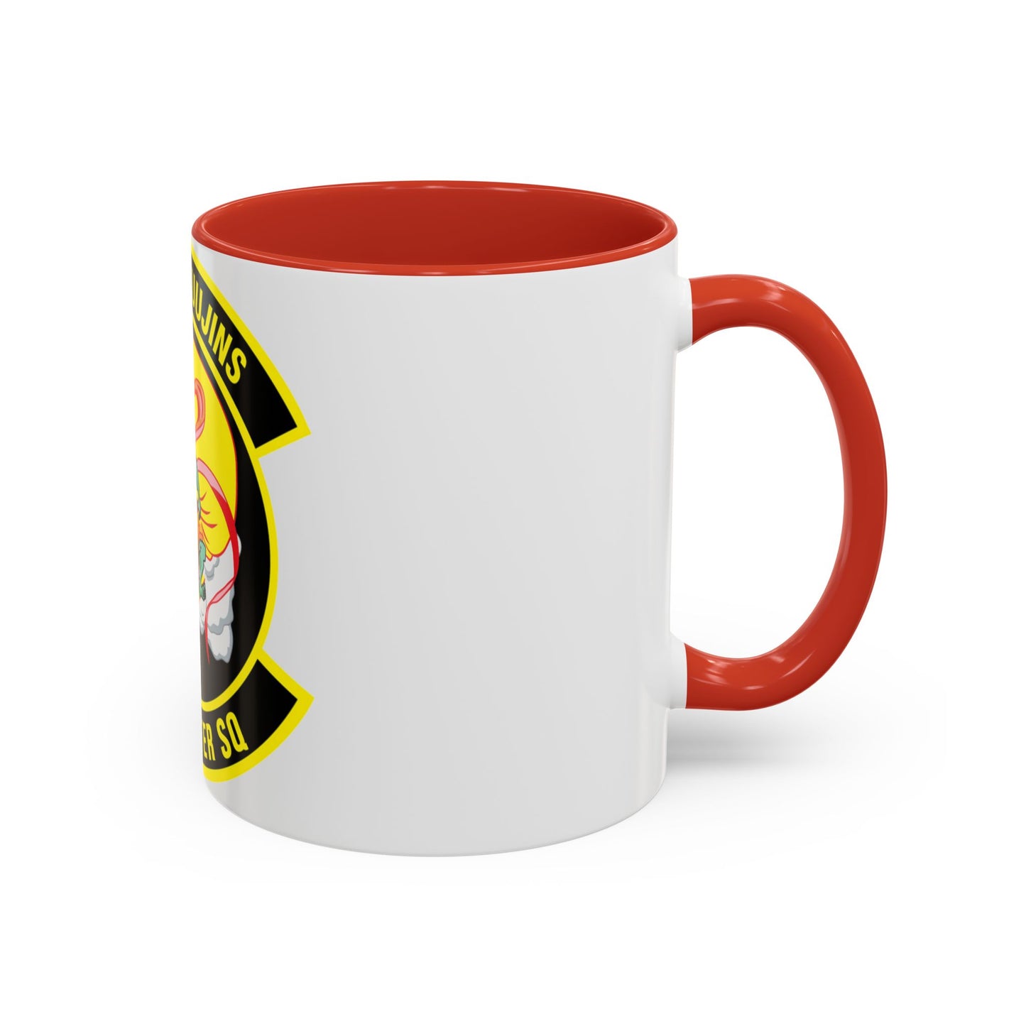 4th Fighter SQ Fightin' Fuujins (U.S. Air Force) Accent Coffee Mug
