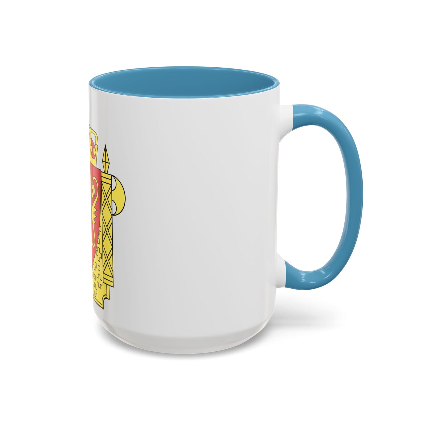 Coat of arms of the Norwegian Police Service - Accent Coffee Mug