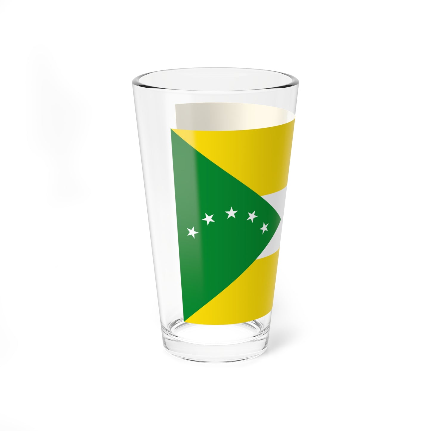 Bandera de la Provincia de Panama Oeste (Panama) Pint Glass 16oz