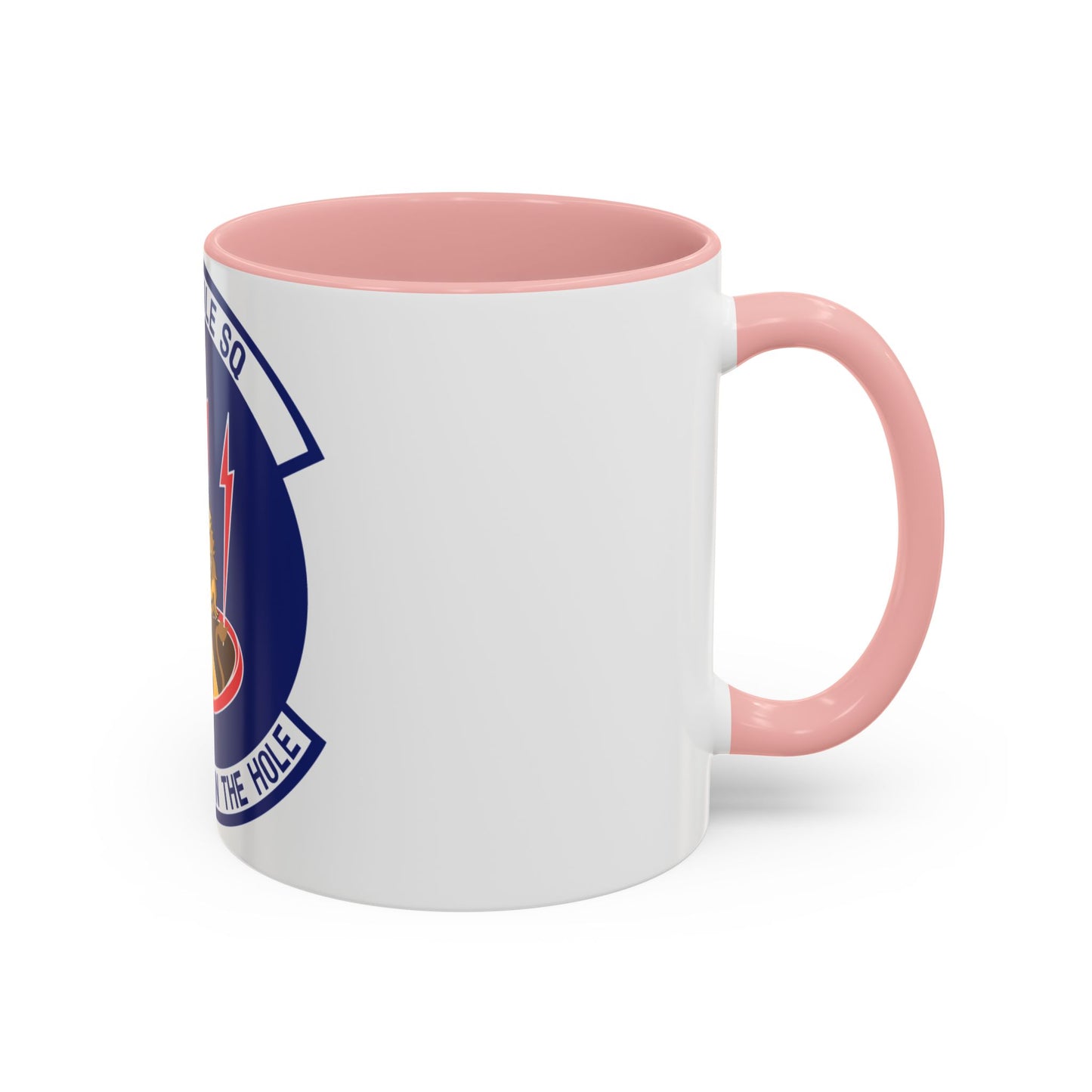 10th Missile SQ The First In The Hole (U.S. Air Force) Accent Coffee Mug