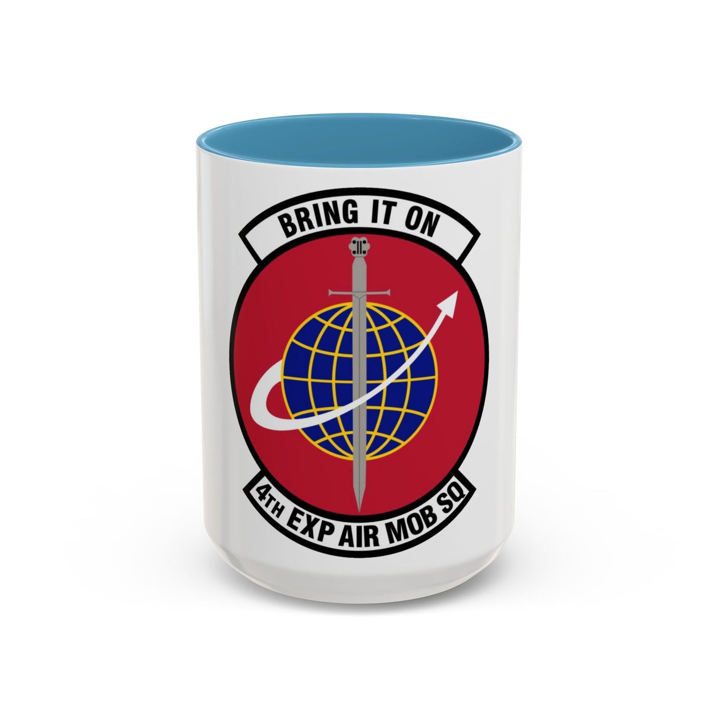 4th Expeditionary Air Mobility Squadron (U.S. Air Force) Accent Coffee Mug
