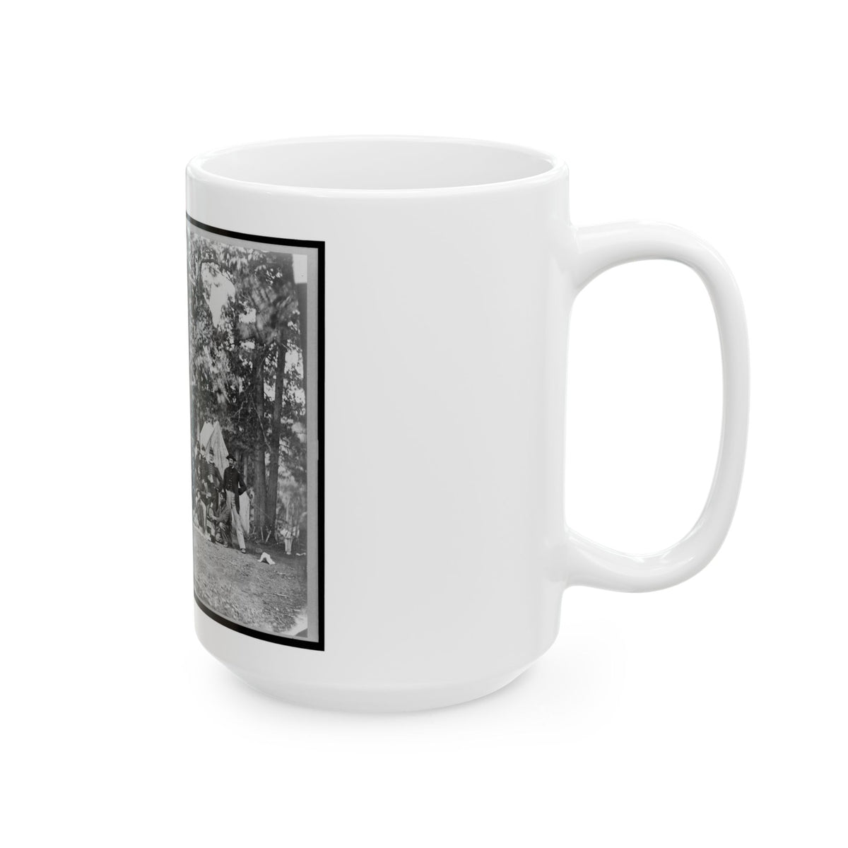 Officers Of U.S. Horse Artillery Brigade, Near Culpeper, Va., September, 1863 (U.S. Civil War) White Coffee Mug