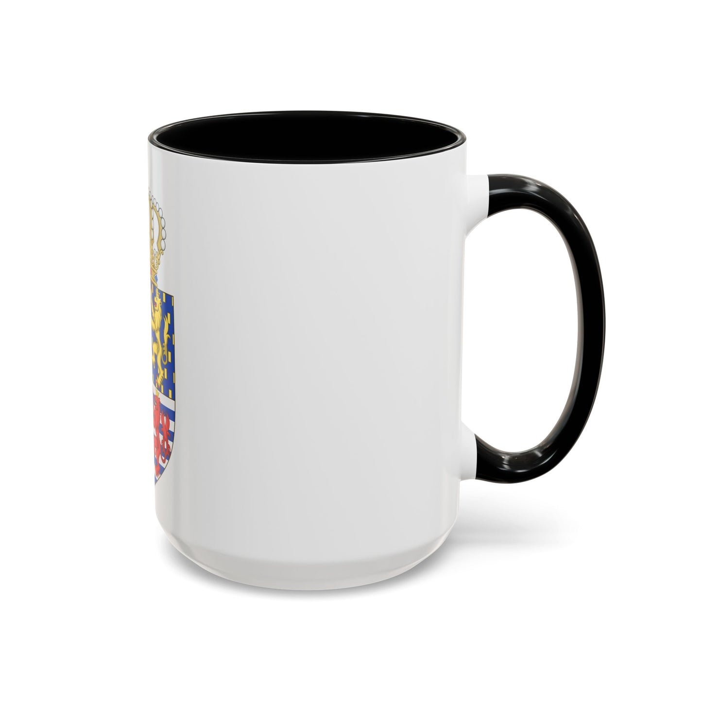 Lesser coat of arms of the Grand Duke of Luxembourg (2000) - Accent Coffee Mug